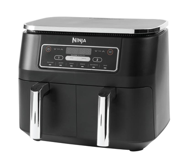 Ninja af300eu Air fryer 2 x 3.8l 2400w, Black, medium