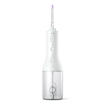 Philips sonicare cordless power flosser 3000 ηλεκτρικό οδοντικό νήμα με τεχνολογία quadstream άσπρο hx3826/31, , medium