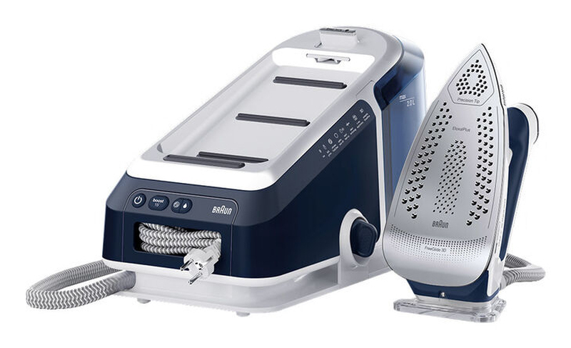Braun carestyle 7 pro is 7282 bl steam iron 2700w with eloxalplus soleplate and continuous steam supply 180g/min-null