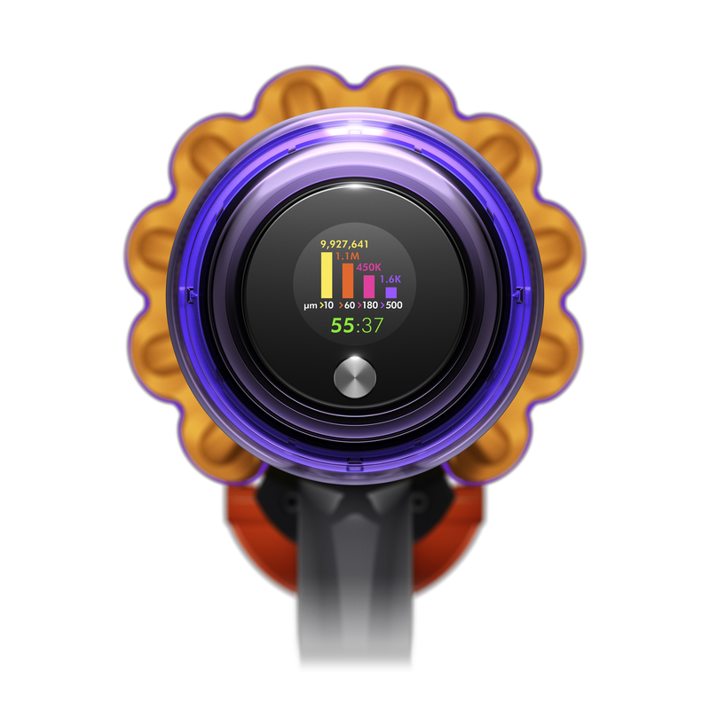 Dyson v15 detect stick vacuum 230w 60 min 0.76 l black-null