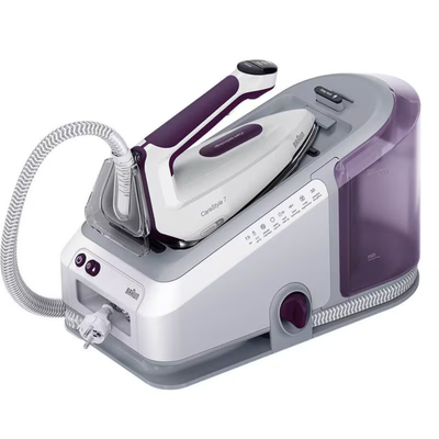 Braun carestyle 7 σύστημα σιδερώματος πίεσης 7.5bar 2700w με δοχείο 2lt σε βιολετί, , medium