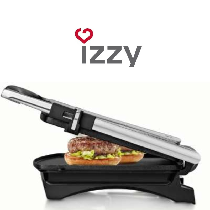 Izzy panini flat &tau;&omicron;&sigma;&tau;&iota;έ&rho;&alpha; inox 2000w &mu;&epsilon; &lambda;&epsilon;ί&epsilon;&sigmaf; &alpha;&nu;&tau;&iota;&kappa;&omicron;&lambda;&lambda;&eta;&tau;&iota;&kappa;έ&sigmaf; &pi;&lambda;ά&kappa;&epsilon;&sigmaf;, , medium-null