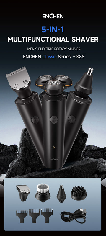 Enchen shaver 5 in 1 x8s-c, , medium-null
