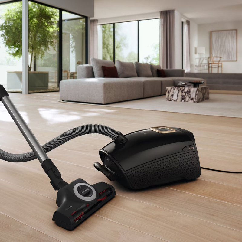 Miele guard l1 cat & dog flex ηλεκτρική κυλινδρική σκούπα 890w με σακούλα, powerline τεχνολογία & ειδικά αξεσουάρ για τρίχες κατοικίδιων μαύρο obsidian, , medium-null