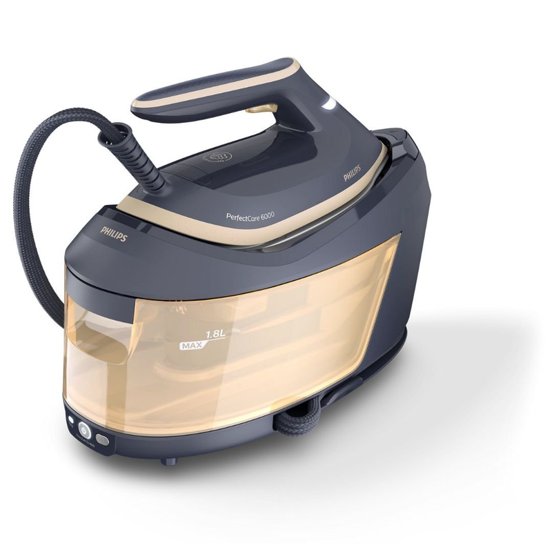 Philips perfectcare series 6000 psg6066/20 steam iron 2400w with steamglide advanced plate and continuous steam supply, , medium-null