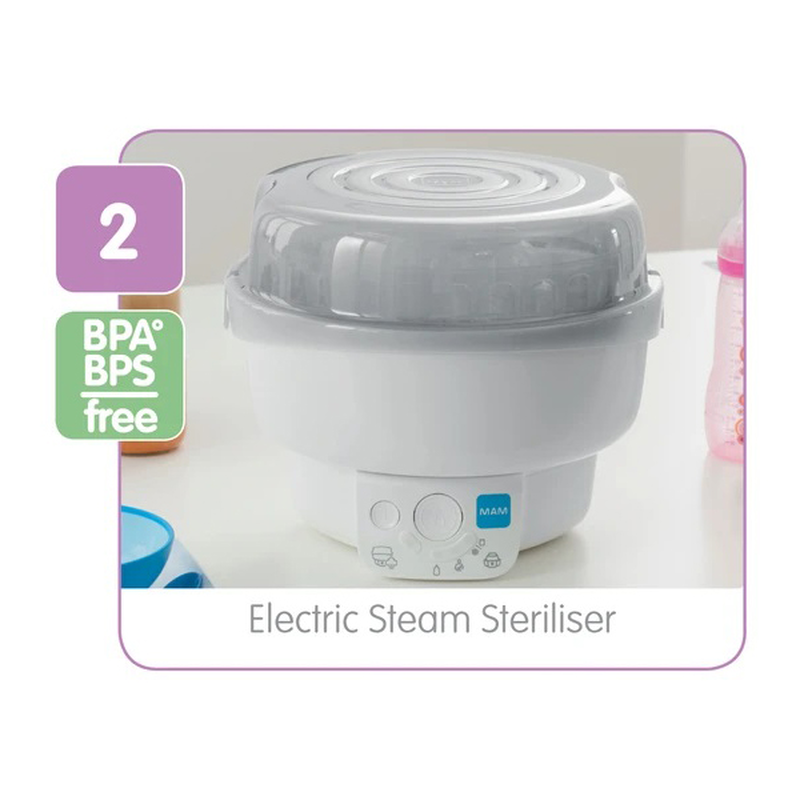 Mam electric sterilizer &bottle warmer 6in1, , medium-null