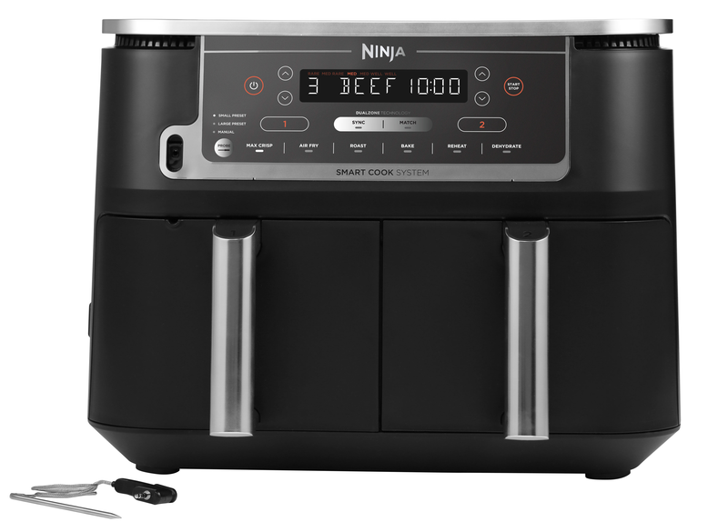 Ninja foodi φριτεζα αερα max διπλης ζωνης με συστημα εξυπνου μαγειρεματος af451eu image number null