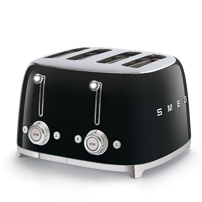 Smeg 50's toaster 4 slices - black image number null