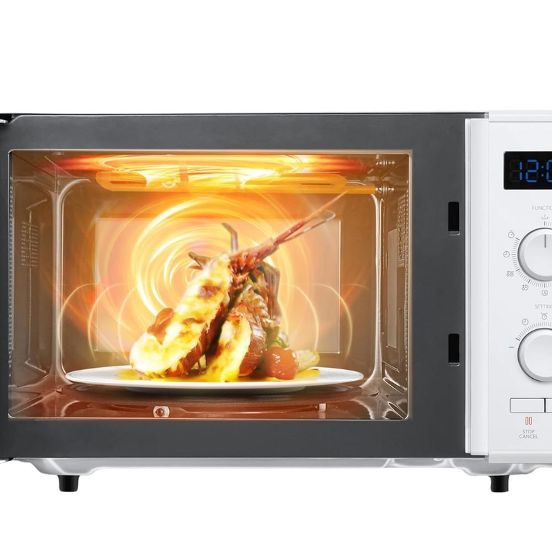 Toshiba φούρνος μικροκυμάτων 23l με grill & 8 προγράμματα λευκό, , medium-null