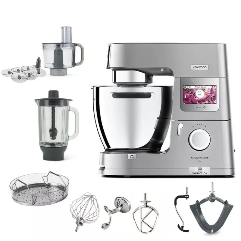 Product image: Kenwood cooking chef xl πολυμίξερ & πολυμάγειρας 1200w με επαγωγική θέρμανση και οθόνη αφής, , medium-null