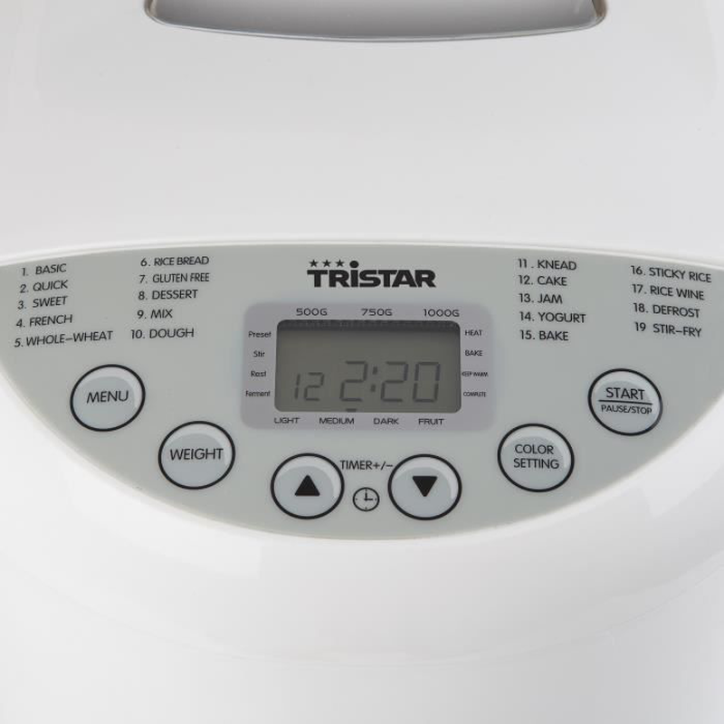 Tristar bm-4586 bread maker 1000gr 550w, , medium-null