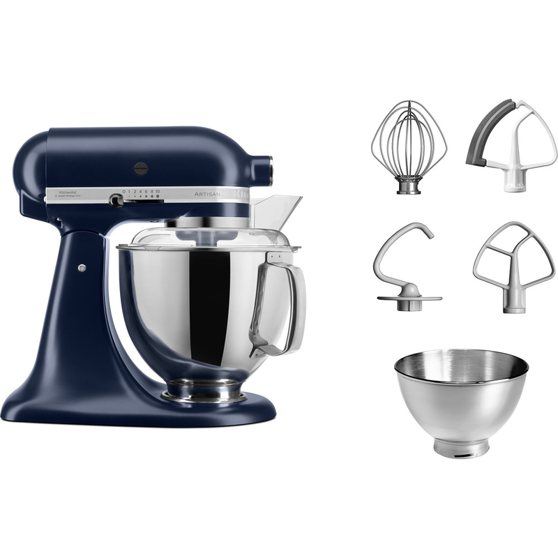 Kitchenaid mixer tilt-head 4.8l - artisan - ink blue, , medium-null