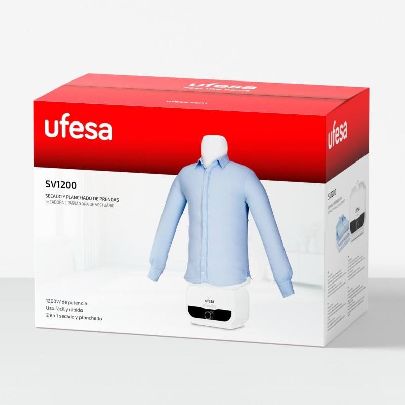 Ufesa sv1200 floor garment steamer 1200w with tank white-null
