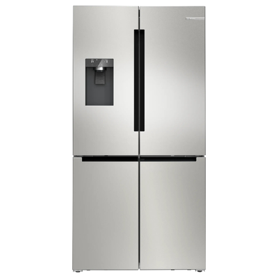 Bosch kfd96apea four-door refrigerator, with direct water connection, inox, , medium