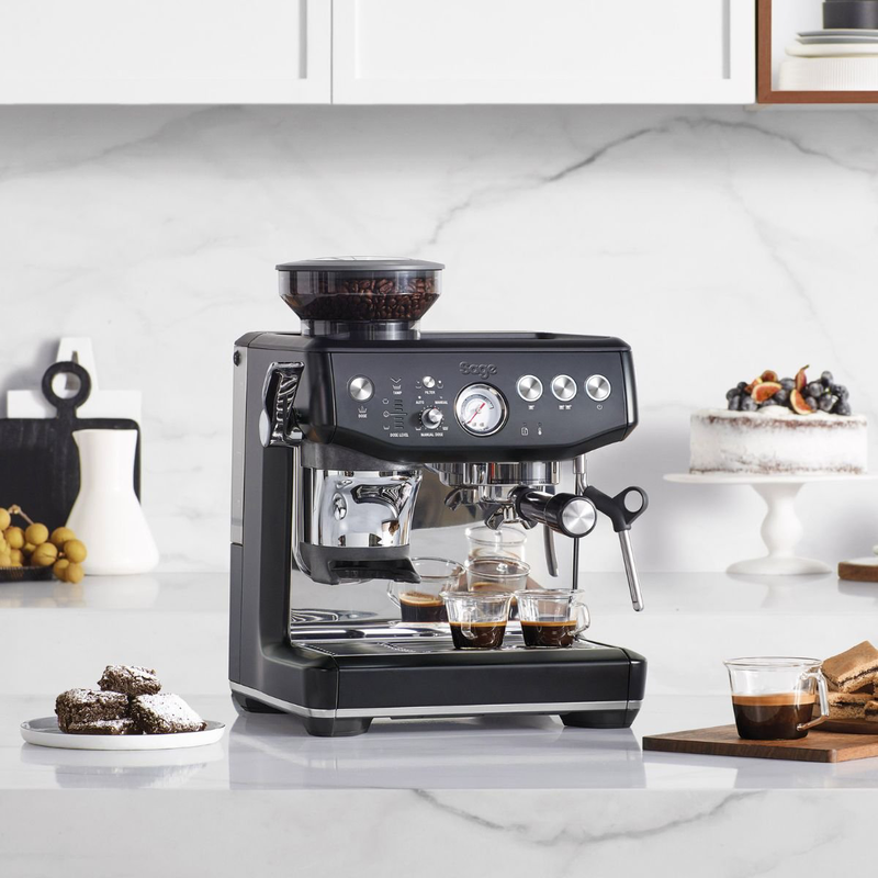 Sage barista express impress &eta;&mu;&iota;&alpha;&upsilon;&tau;ό&mu;&alpha;&tau;&eta; &mu;&eta;&chi;&alpha;&nu;ή espresso 15 bar &mu;&epsilon; &mu;ύ&lambda;&omicron; & impress&trade; puck system ses876btr4guk1 &mu;&alpha;ύ&rho;&omicron;-null