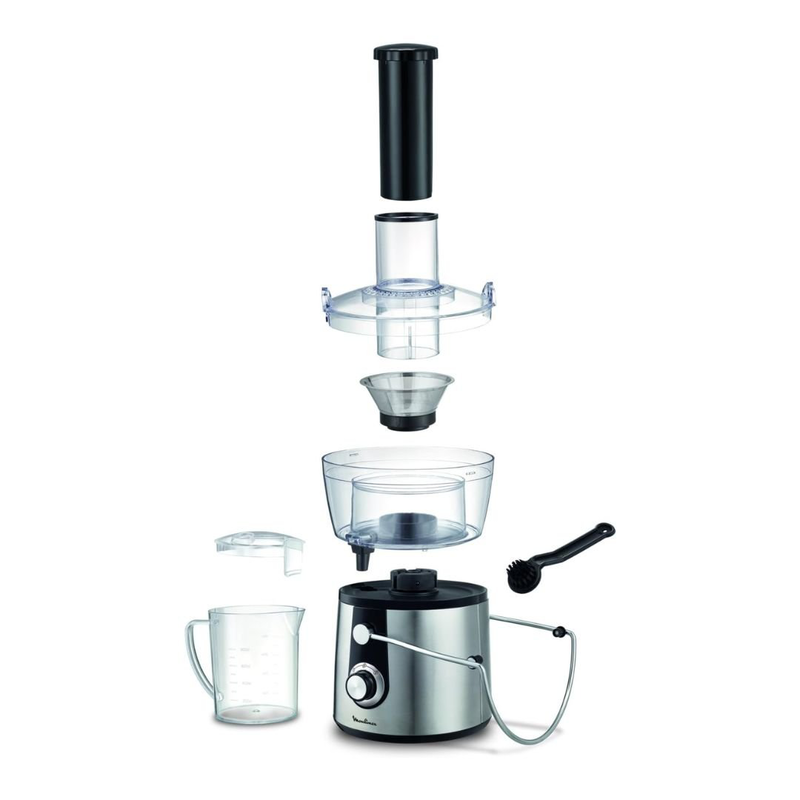 Product image: Moulinex juice express αποχυμωτής 800w με δοχείο 1.4l, 2 επίπεδα ταχύτητας & φαρδύ στόμιο τροφοδοσίας ju550d10, , medium-null