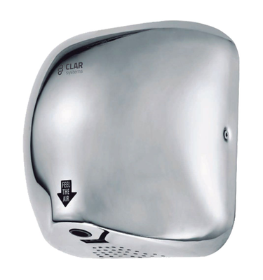 Automatic hand dryer “ultra dry” stainless steel bright, , medium