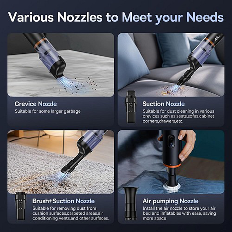 Baseus va car vacuum cleaner wireless, , medium-null