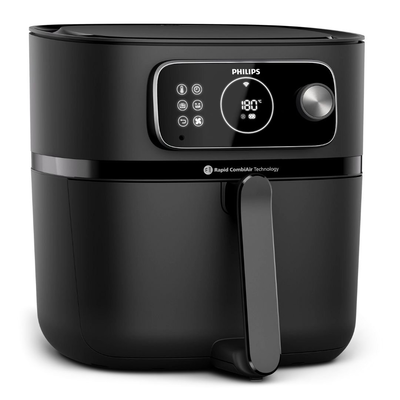 Philips combi connected xxl Airfryer 2200w με αποσπώμενο κάδο 8.3l, 22 λειτουργίες μαγειρέματος, Wi-Fi, homeid & τεχνολογία rapidair hd9876/90, , medium