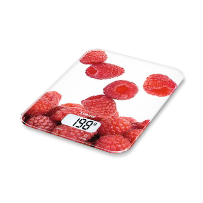 Beurer kitchen scale berry design - white/red, , medium
