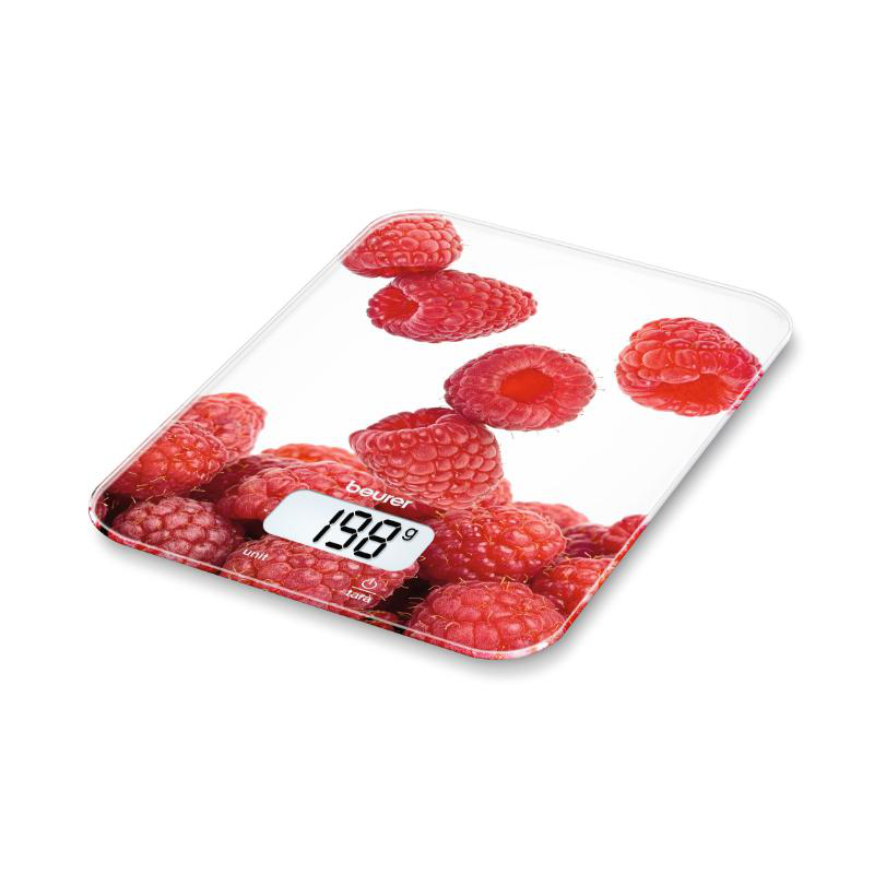 Beurer kitchen scale berry design - white/red, , medium-null