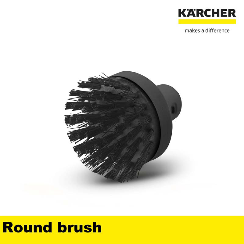Karcher big round brush for sc steamers, , medium-null
