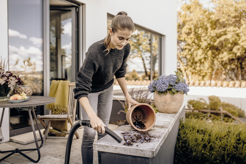 Product image: Karcher wd3 sv wet and dry vacuum stainless steel 1000w, , medium-null