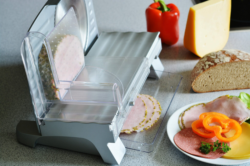 Product image: Blaupunkt electric food slicer with blade 17cm 200w fms501, , medium-null