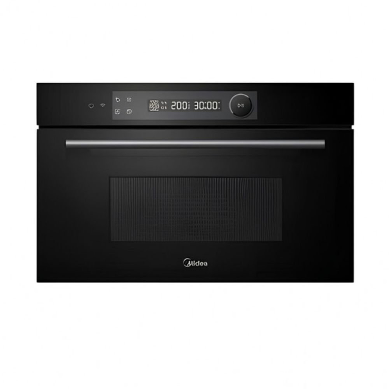 Product image: Midea εντοιχιζόμενος φούρνος μικροκυμάτων 34l 900w με grill, 8 προγράμματα & χρονοδιακόπτη μαύρο tg934e4mo, , medium-null