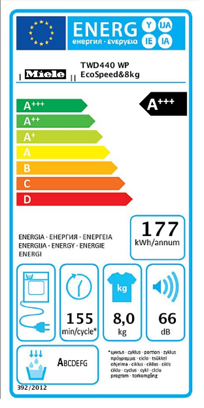 Siemens avantgarde heat pump tumble dryer 9 kg wt47x940eu, a+++-null