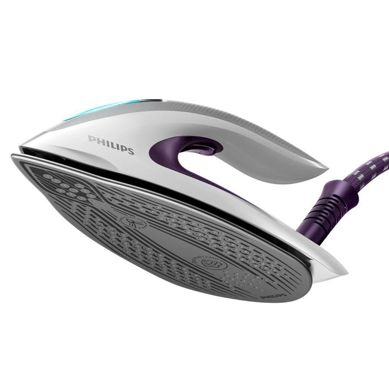 Product image: Philips perfectcare elite plus σύστημα σιδερώματος υψηλής απόδοσης 7.5b 2700w 1.8l με τεχνολογία optimaltemp & δυναμικό ατμό χρώμα μωβ gc9660/30, , medium-null