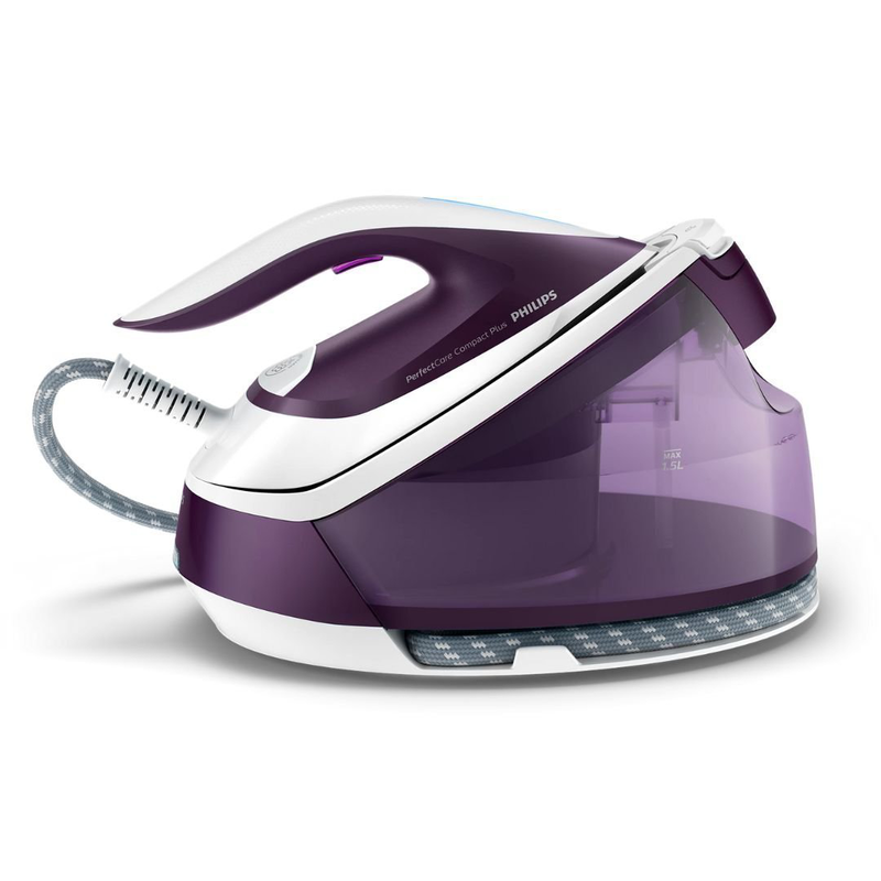 Philips gc7933/30 steam iron 2400w with steamglide plus plate and continuous steam supply 25G/min, , medium-null