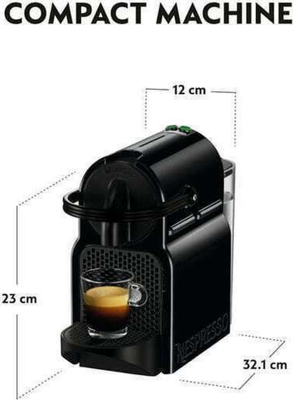 Nespresso&reg; original inissia en80.b delonghi black coffee machine, , medium-null