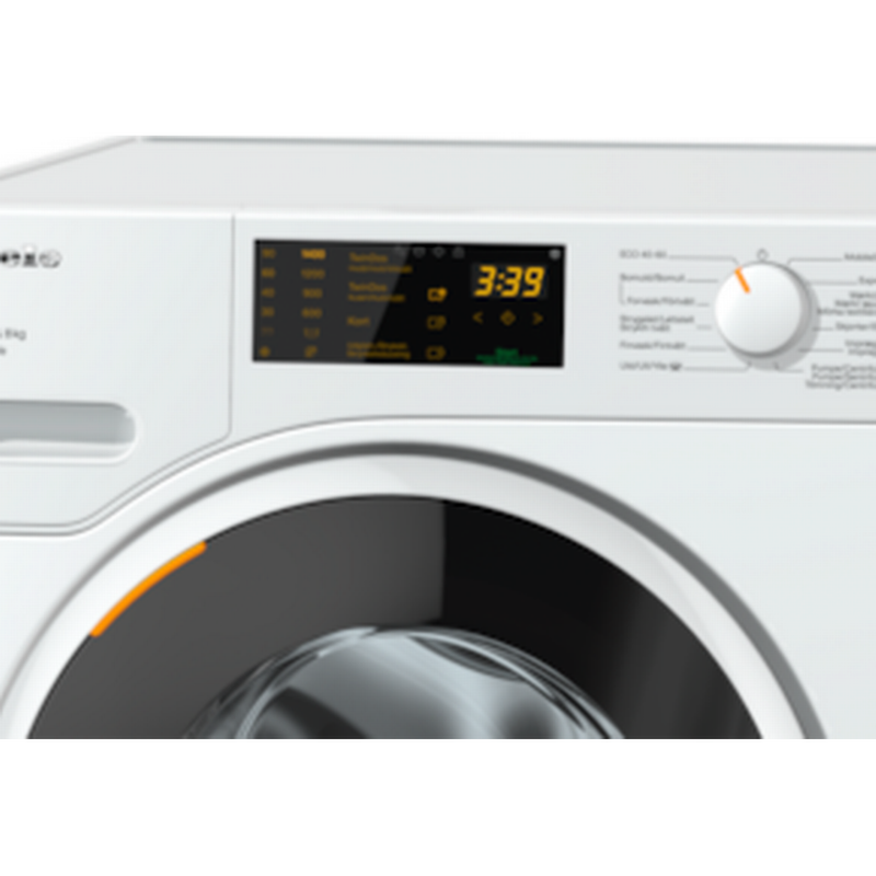 Miele w1 twindos wwd 660 Wi-Fi-enabled 8 kg 1400 spin washing machine - white, , medium-null