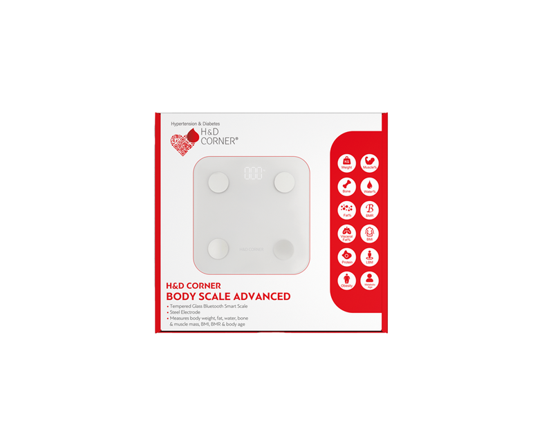 Microlife h&d corner body scale advanced, , medium-null