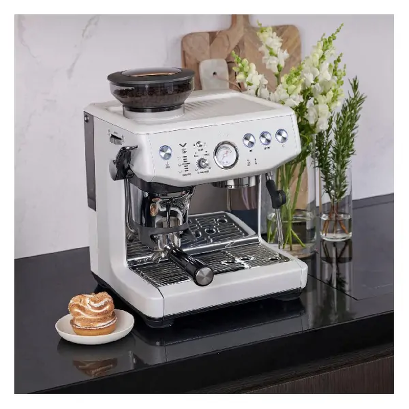 Sage ses876sst4guk1 espresso &mu;&eta;&chi;&alpha;&nu;ή 2000w &pi;ί&epsilon;&sigma;&eta;&sigmaf; 15bar &gamma;&iota;&alpha; espresso stainless steel-null
