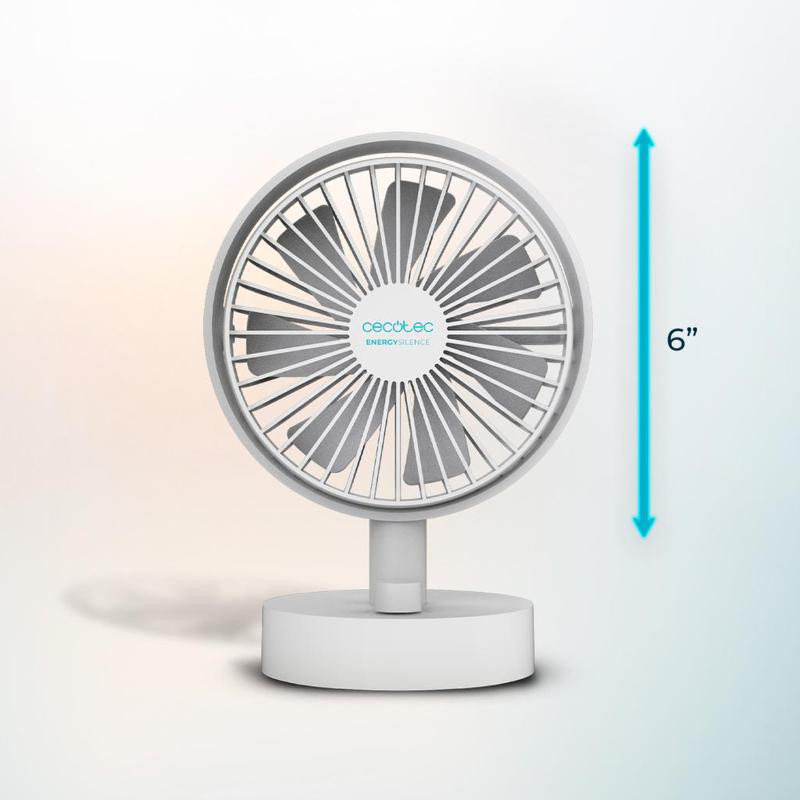 Cecotec desktop fan 2000mAh - white-null
