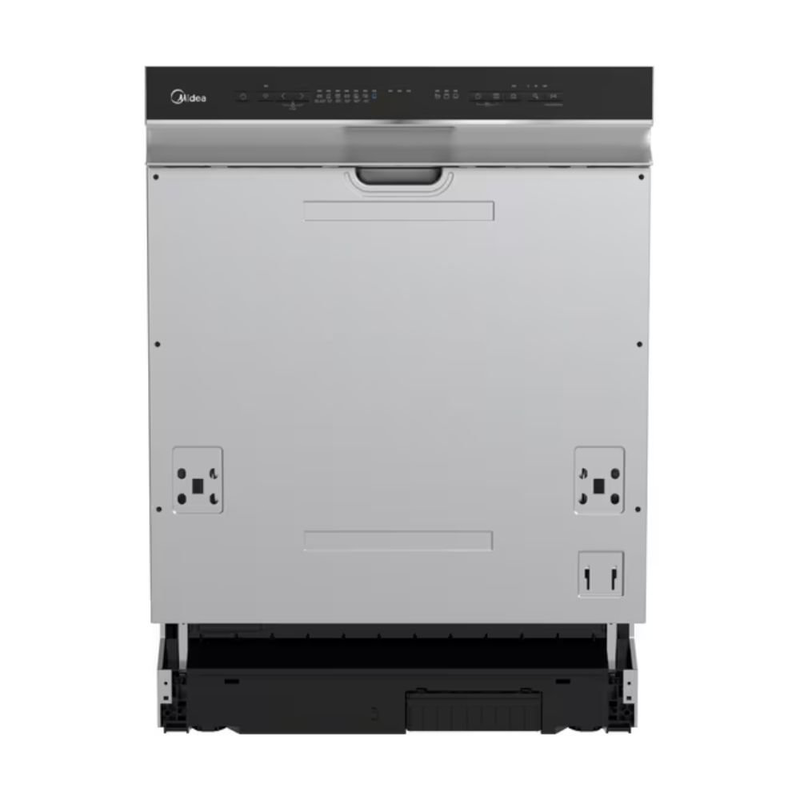 Product image: Midea ημιεντοιχιζόμενο πλυντήριο πιάτων 60cm για 14 σερβίτσια με powerwash, natural dry & Wi-Fi, inox mdwes1433db-w, , medium-null