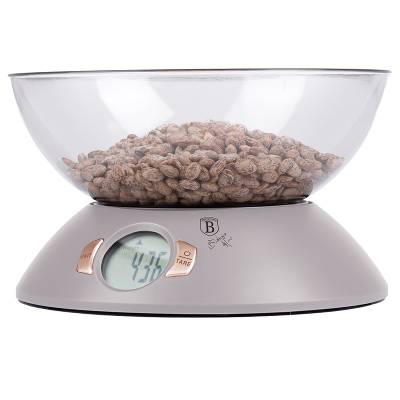 Berlinger haus ψηφιακή ζυγαριά κουζίνας 1gr/5kg καφέ bh/9616, , medium-null