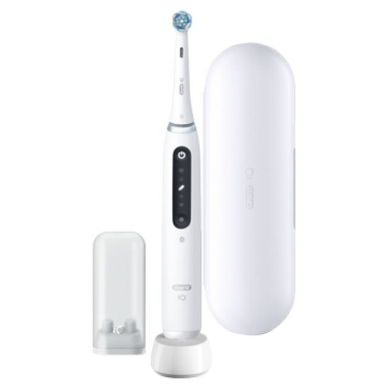 Oral-b io 5 rechargeable electric toothbrush - white, , medium-null