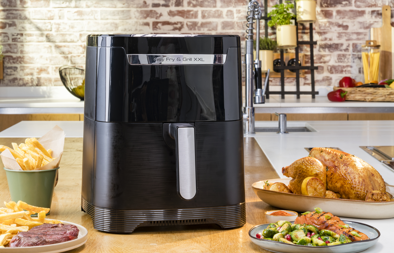 Tefal &phi;&rho;&iota;&tau;έ&zeta;&alpha; &alpha;έ&rho;&omicron;&sigmaf; 6.5l black easy fry & grill ey8018-null