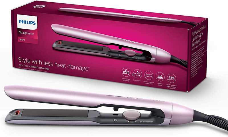 Philips bhs530/00 5000 series straightener ceramic 230c keratin, , medium-null