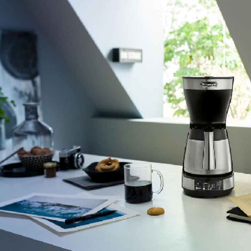 Delonghi &kappa;&alpha;&phi;&epsilon;&tau;&iota;έ&rho;&alpha; &phi;ί&lambda;&tau;&rho;&omicron;&upsilon; 1.25l &mu;&epsilon; &theta;&epsilon;&rho;&mu;&iota;&kappa;ή &kappa;&alpha;&nu;ά&tau;&alpha;, aroma function & lcd &omicron;&theta;ό&nu;&eta;, &alpha;&sigma;&eta;&mu;ί icm16731, , medium-null