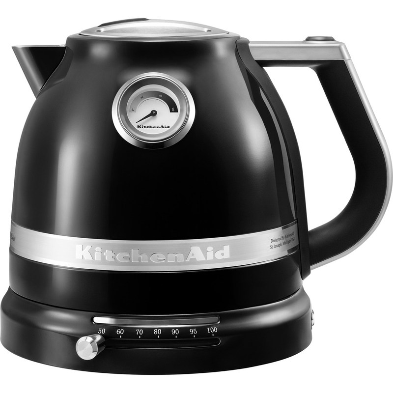 Kitchenaid variable temperature kettle 1.5l - artisan - onyx black, , medium-null