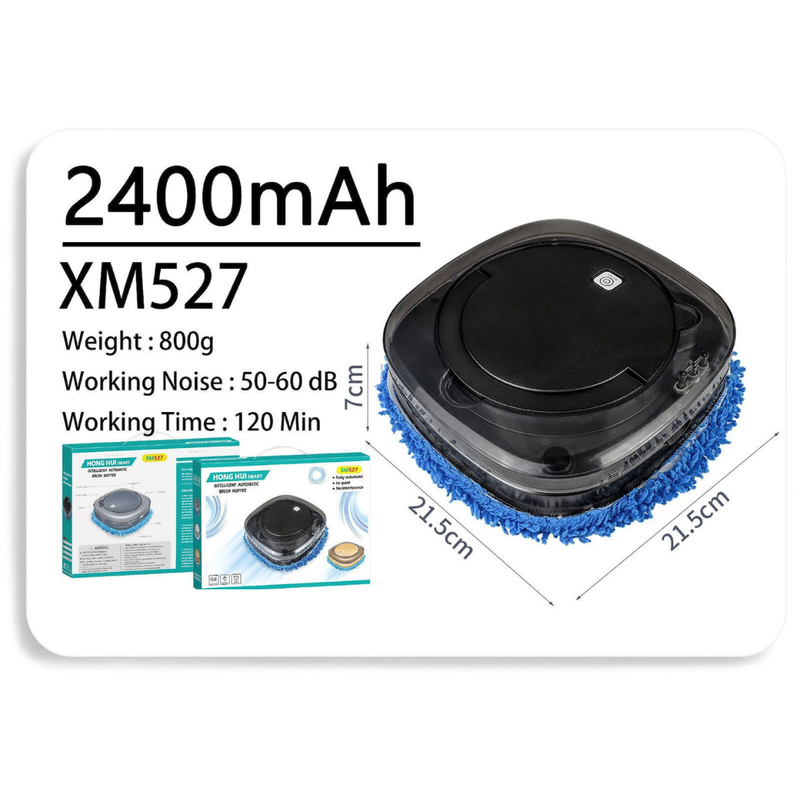 Leewello xm527 robot vacuum carpet cleaning white, , medium-null