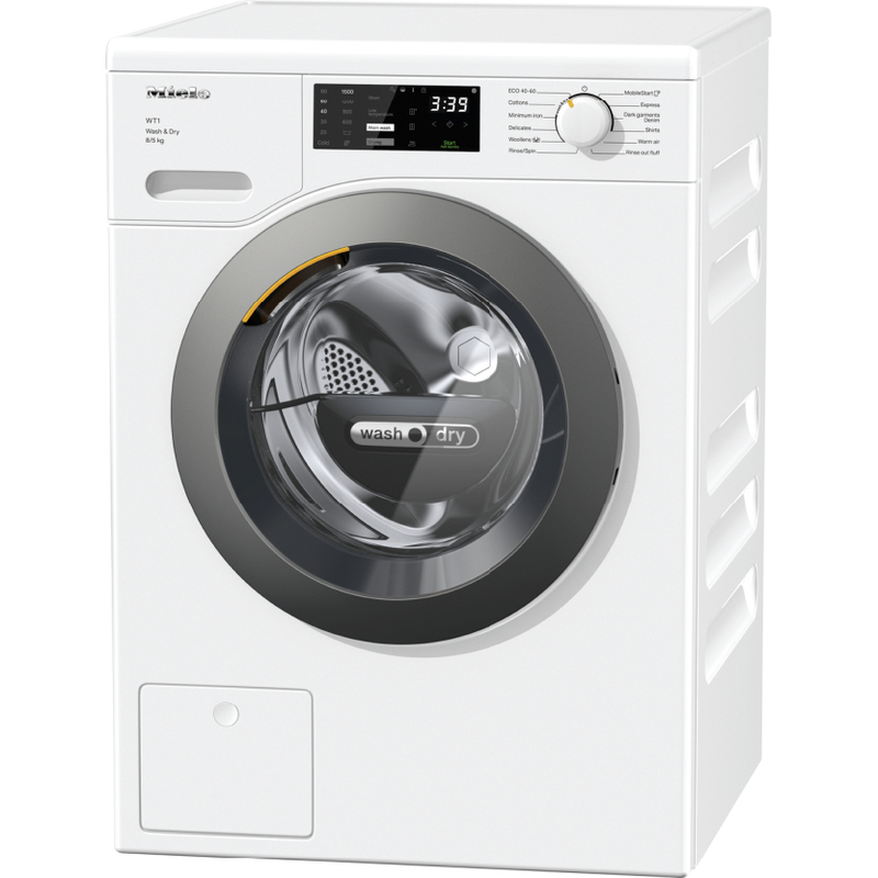 Miele wtd160 wcs free standing washing machine & dryer washing&nbsp; capacity: 8kg /&nbsp;drying&nbsp; capacity: 5kg 12091930, , medium-null