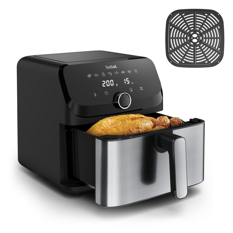 Tefal Air fryer 7.5l black easy fry mega ey855d10-null