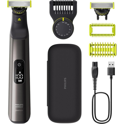 Philips trimmer one blade pro 360 - gray/yellow, , medium