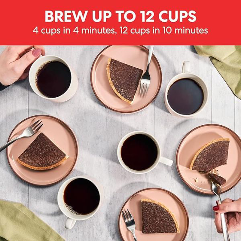 Instant infusion brew 12-cup coffee maker-null