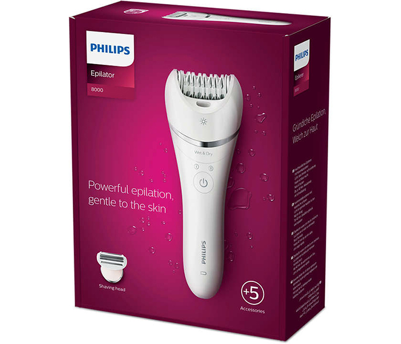 Philips bre710 συσκευη για υργη και στεγνη αποτριχωση series 8000, , medium image number null